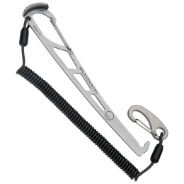 Izvlačivač klinova Wild Country Pro Key With Leash srebrena