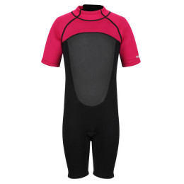 Neopren Regatta Jnr ShortyWetsuit crna/ružičasta Black/Duches
