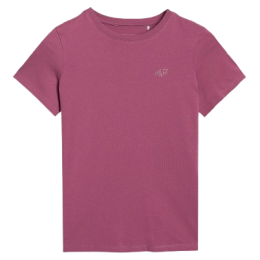 Dječja majica 4F Tshirt F2397 boja vina DARK VIOLET