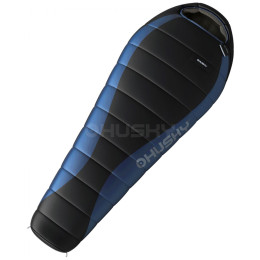 Vreća za spavanje od perja Husky Drape -20°C crna/plava