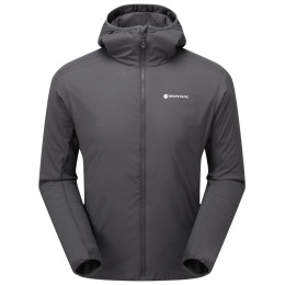 Muška zimska jakna Montane Sirocco Hoodie siva MIDNIGHT GREY