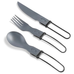 Set pribora za jelo GSI Outdoors Tekk Trio Folding Cutlery Set