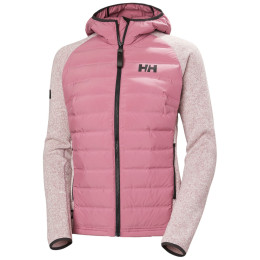 Ženska jakna Helly Hansen W Skagen Hybrid Knit Insulator ružičasta 664 Wildberry