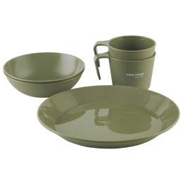 Set pribora za jelo za 2 osobe Easy Camp Moss 2 Dine Set zelena