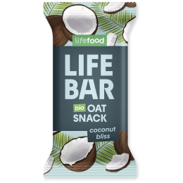 Energetska pločica Lifefood Lifebar Oat Snack kokosový BIO 40 g
