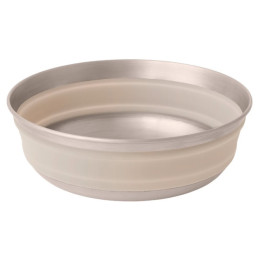 Sklopiva zdjela Sea to Summit Detour Stainless Steel Collapsible Bowl M bež Moonstruck Grey