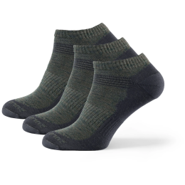 Čarape Zulu Merino Summer 3-pack zelena dark green