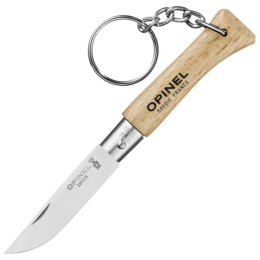 Privjesak za ključeve Opinel N°04 Inox Natural