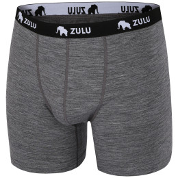 Muške bokserice Zulu Merino 160 6in siva grey