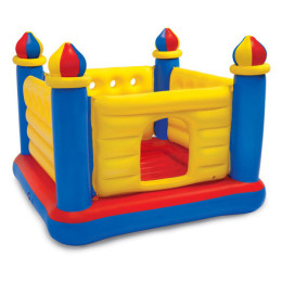 Dvorac za skakanje Intex Inflatable Bouncer Castle House mješavina boja