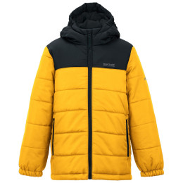 Dječja zimska jakna Regatta Lofthouse Black/Mustard