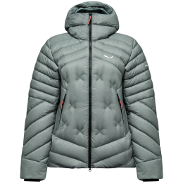 Ženska jakna od perja Salewa Ortles Med 4 Rds Dwn Jkt W plava willow
