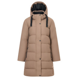 Ženska duga jakna Regatta Eryn smeđa Mocha(Black)