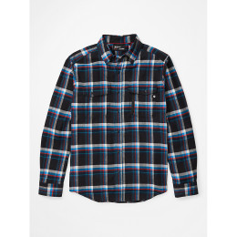 Muška košulja Marmot Tromso Midweight Flannel LS crna Black