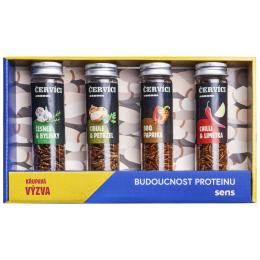 Jestivi crvi Sens Poklon set od 4 okusa