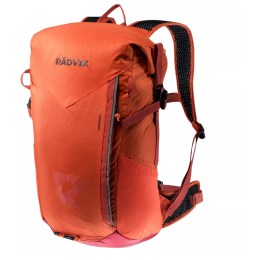 Biciklistički ruksak Radvik Norsebag 20 L narančasta Tangerine Tango/Phantom