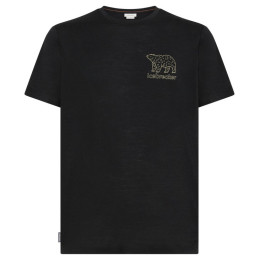 Muške funkcionalne majice Icebreaker M 150 Tech Lite SS Tee Forest Footsc crna Black