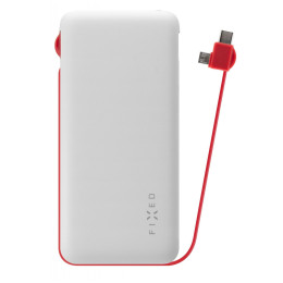 Power bank eksterne baterije Fixed Zen 10 000 mAh - microUSB/USB-C bijela