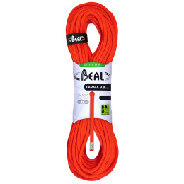 Uže za penjanje Beal Karma 9,8 mm (60 m) narančasta SolidOrange