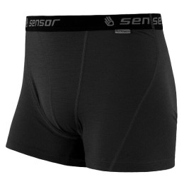 Bokserice Sensor Merino Wool Active crne