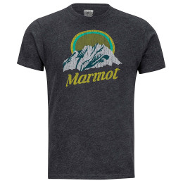 Muška majica Marmot Pikes Peak Tee SS crna NewCharcoalHeather