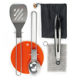 Set kuhinjskog pribora GSI Outdoors Basecamp Chefs Tool Set