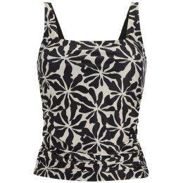 Ženski kupaći Regatta Loria Tankini Top crna/bež AbstrctFlorl