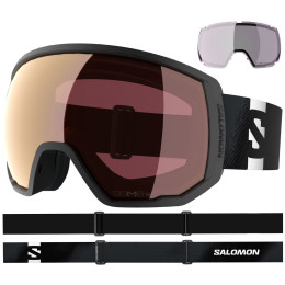 Skijaške naočale Salomon Radium Pro Outline Sigma+1Lens crna Black