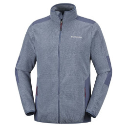 Muška dukserica Columbia Tough Hiker Full Zip Fleece plava/siva DarkMountain