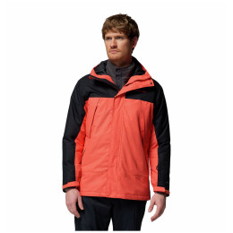 Muška skijaška jakna Columbia Shotski Jacket crna/narančasta Zing/Black