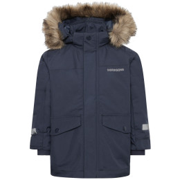 Dječja zimska jakna Didriksons Bjärven Kids Parka 5 Navy tamno plava Navy