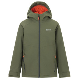 Dječja zimska jakna Regatta Hillain Warm Lined Dark Khaki kaki DrkKhaTea