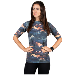 Ženska funkcionalna majica Drexiss All Alpine Peaks Merino Active