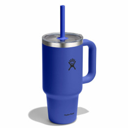 Termos Hydro Flask 32 Oz Travel Tumbler Clear Lid