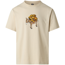 Muška majica The North Face M Donkey Taxi Relaxed Short Sleeve Tee-Graphic bež Desert Stone