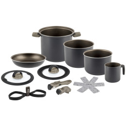 Set lonaca Brunner Torralta Ø 22 cm siva/crna