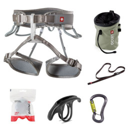 Komplet za penjanje Ocún Climbing Twist Set siva Grey