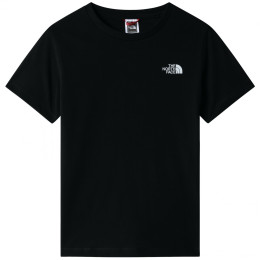 Dječja majica The North Face Teens S/S Simple Dome Tee crna