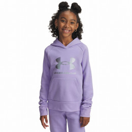 Dječja dukserica Under Armour Rival Flc Shimmer Hdy Ljubičasta Purple