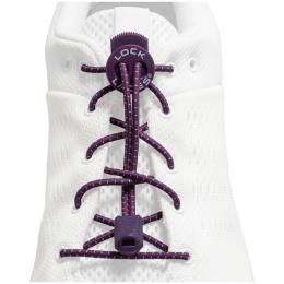 Vezice za cipele Lock Laces Original Ljubičasta Purple
