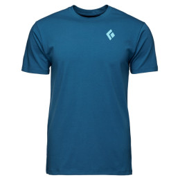 Muška majica Black Diamond M BD MOUNTAIN BADGE SS TEE plava