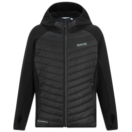 Dječja jakna Regatta Junior Andreson Hybrid Black/Sealgr crna/siva Black/Sealgr