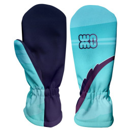 Dječje softshell rukavice WAMU Dragon Fantasy plava BLUE