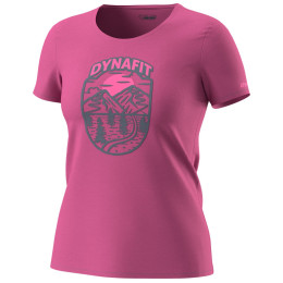 Ženska majica Dynafit Graphic Co W S/S Tee ružičasta 6A51 - magenta/HORIZON