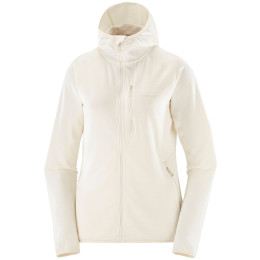Ženska dukserica Salomon Essential Lightwarm HD W bijela Whisper White