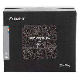 Kafa Drip it Mix - Brazil, Nicaragua, Colombia, Ethiopia 20 x 10 g crna