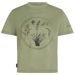 Ženska majica Icebreaker Merino 150 Tech Lite SS Crop Tee Seed Story