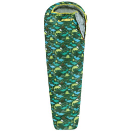 Dječja vreća za spavanje  Loap Base Dinos zelena