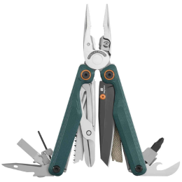 Multi-tool Leatherman Wave Alpha + Bit Kit zelena CASCADIA