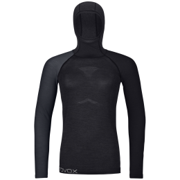Ženska funkcionalna dukserica Ortovox 120 Competition Light Hoody crna Black Raven